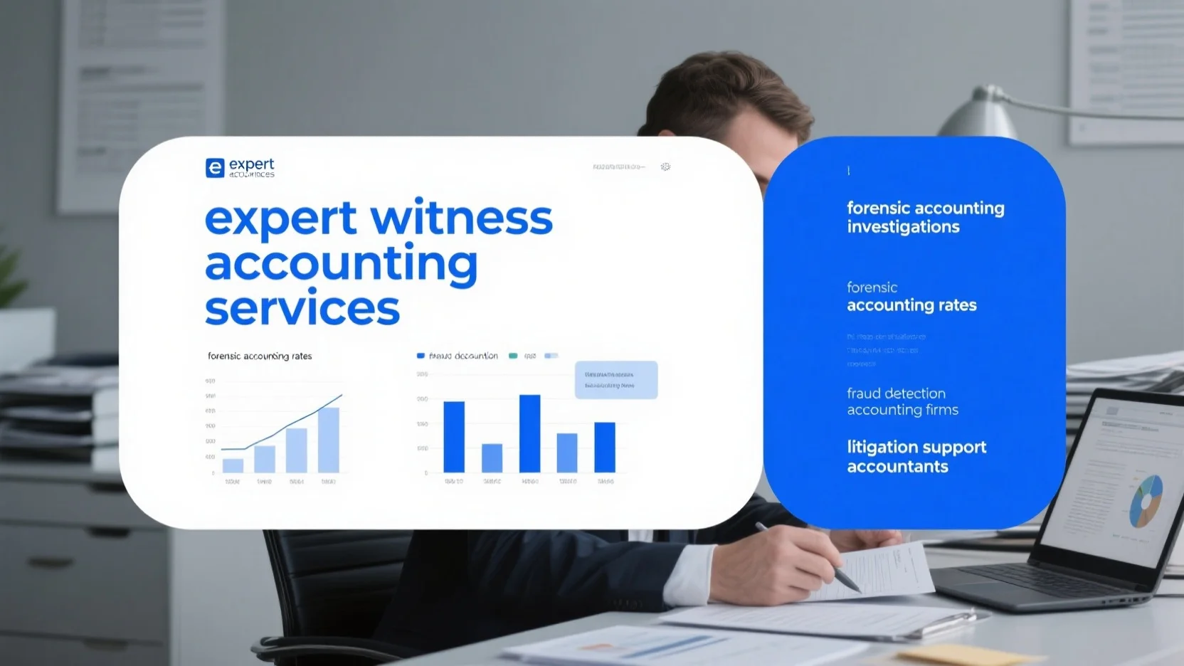 Forensic Accounting Investigations & Fraud Detection: Litigation Support, Expert Witness Services, and Rate Insights from Authoritative Firms