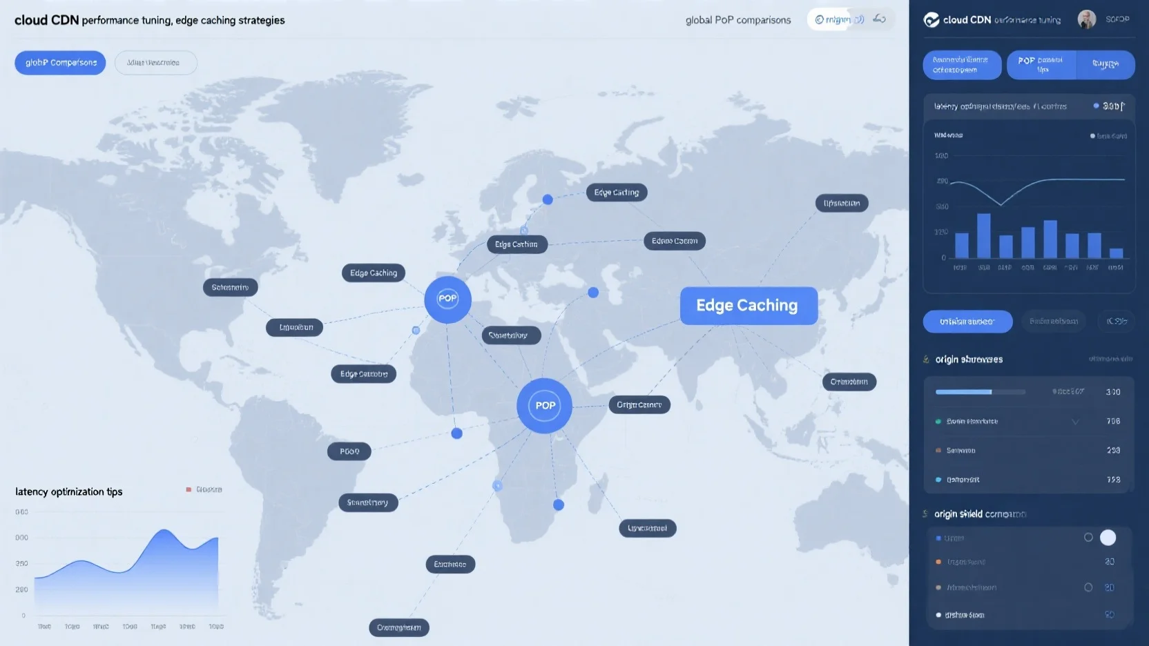 Expert Guide to Cloud CDN Performance Tuning: Edge Caching Strategies, Origin Shield Configurations, Global PoP Comparisons & Latency Optimization Tips