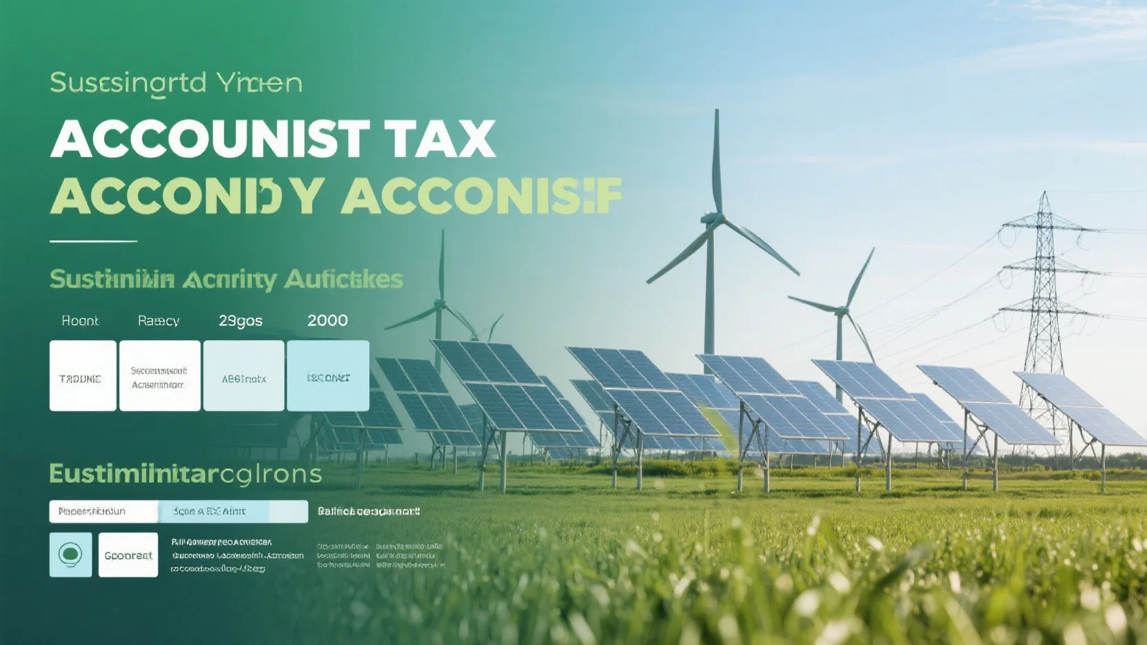 Expert Guide to Energy Sector Accounting: Renewable Bookkeeping, Tax Incentives, and Sustainability Firm Strategies for Compliance & Profitability