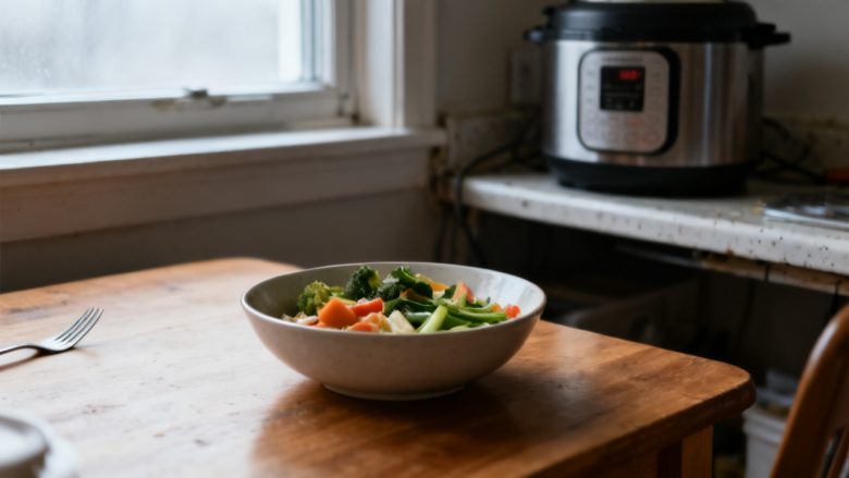 15-Minute Vegetarian Dinners Even Kids Will Love — weeknight kitchen scene