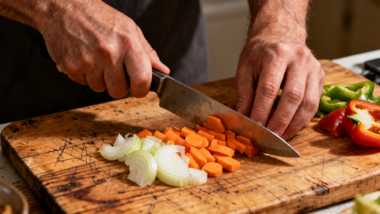7-Day Meal Plan for Busy Families — cooking detail