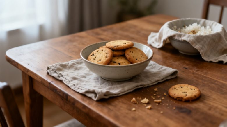 Easy Homemade Cookies Without Eggs — weeknight kitchen scene