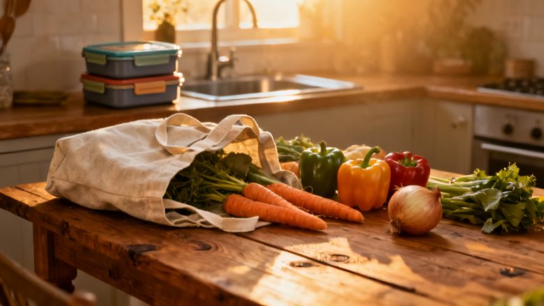 Make-Ahead Freezer Meals to Save Time and Money — weeknight kitchen scene