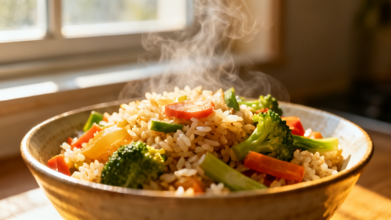 Easy Plant-Based Meals for Beginners — cooking detail